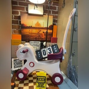 Ancaixin 4 in 1 Rocking Horse for toddlers no rocking bottom